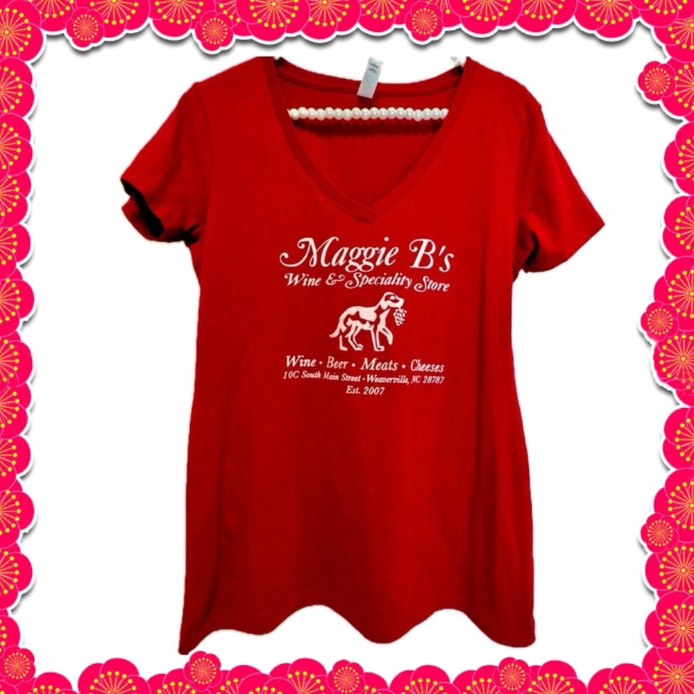 Ideal T - dark red - Large - Maggie B’s - new / washed not worn FREE w/purchase! - Picture 9 of 9